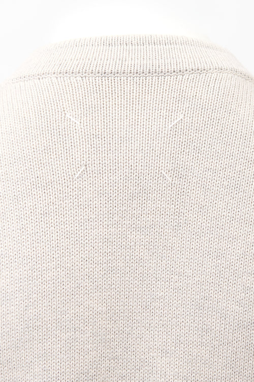 Maison Margiela Wool & Feather Oversized Cardigan