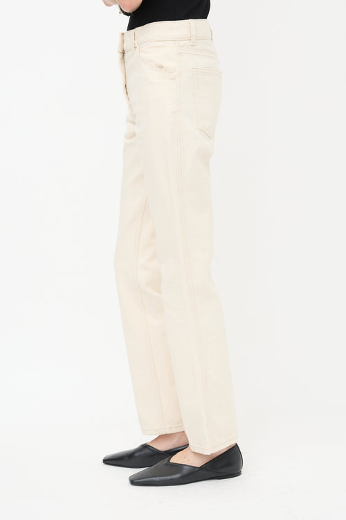 Toteme Low Slim Leg Jeans