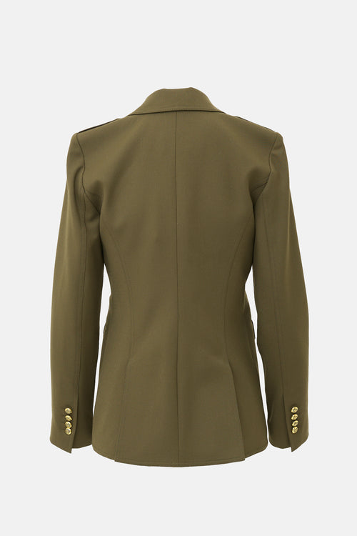Smythe Military Peaked Lapel Blazer