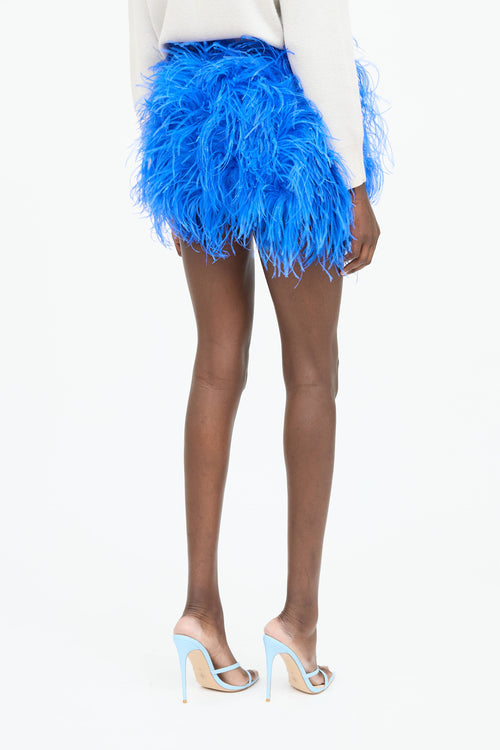 Twenty Fall Mini Feather Skirt