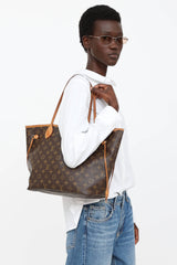 Louis Vuitton 2015 Monogram Neverfull MM Bag