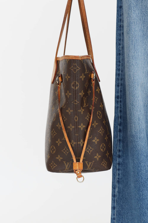 Louis Vuitton 2015 Monogram Neverfull MM Bag