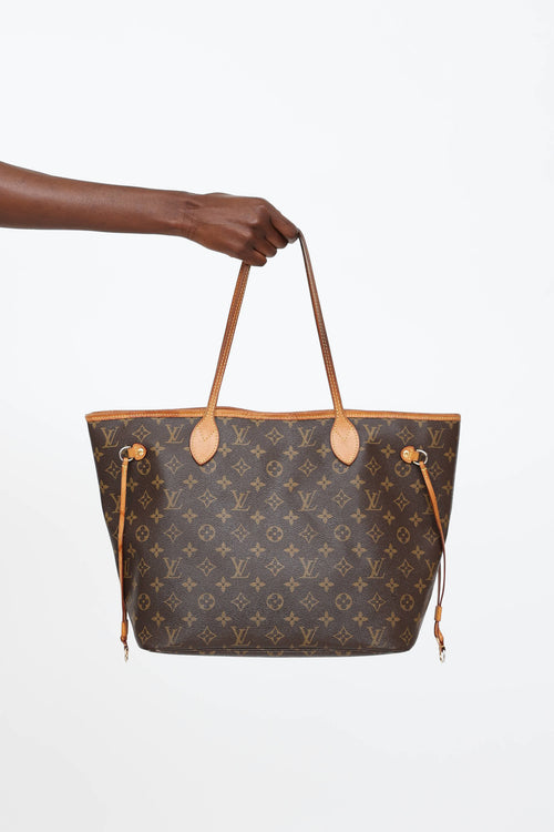 Louis Vuitton 2015 Monogram Neverfull MM Bag