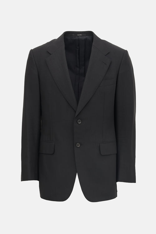Gucci Vintage Wool & Mohair Blazer