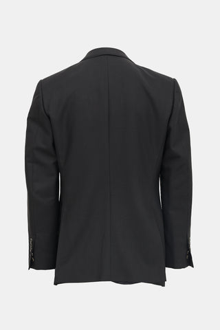 Gucci Wool Single Breasted Blazer