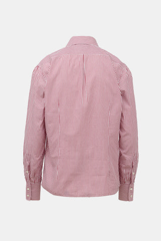 Brunello Cucinelli Stripe Slim Fit Shirt