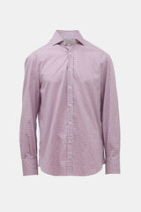 Brunello Cucinelli Gingham Basic Fit Shirt