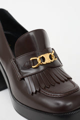 Leather Tess Loafer Heel