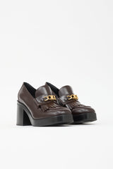 Leather Tess Loafer Heel