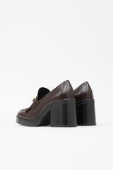 Leather Tess Loafer Heel
