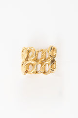 Carole Tanenbaum Vintage for VSP Chanel 1986 Chain Cuff Bracelet