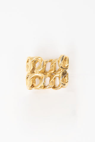 Carole Tanenbaum Vintage for VSP Chanel 1986 Chain Cuff Bracelet