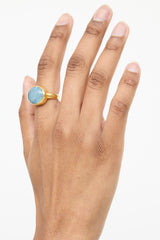 Fine Jewelry22K Yellow Gold Opal Oval Ring