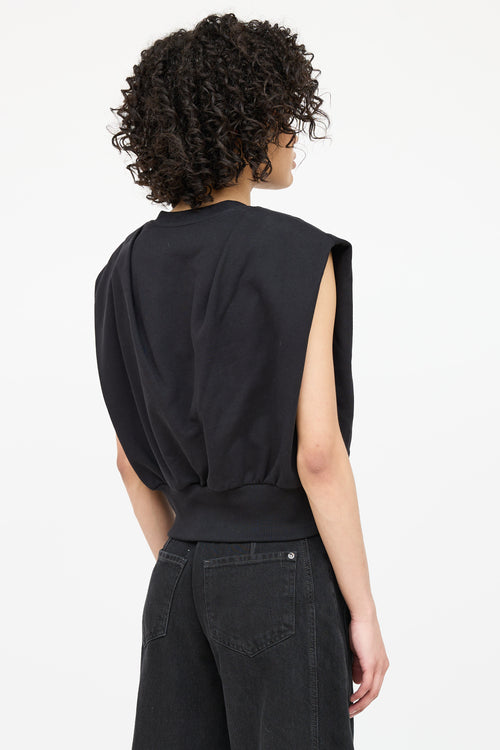 3.1 Phillip Lim Pleated V-Neck Sweatshirt