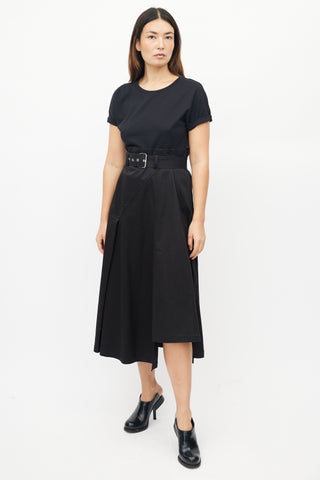 Louis Vuitton // Blue & Brown Wool Zip Dress – VSP Consignment