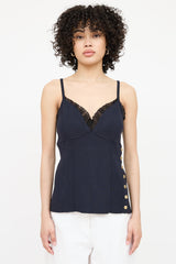3.1 Phillip Lim Knit Ribbed Button Tank