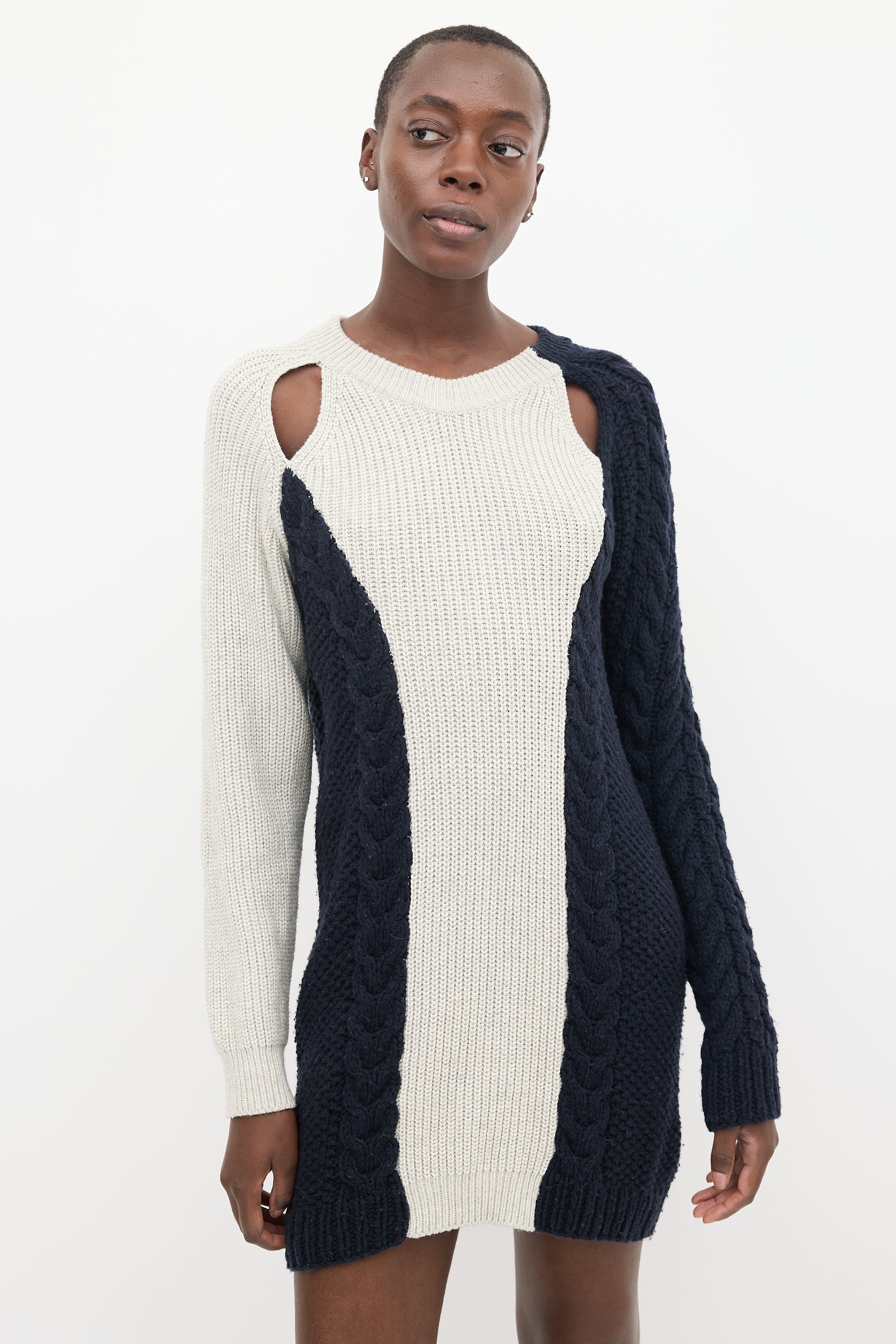 3.1 Phillip Lim // Wool Asymmetric Sweater Dress VSP Consignment 3.1 Phillip Lim // Wool Asymmetric Sweater Dress VSP Consignment