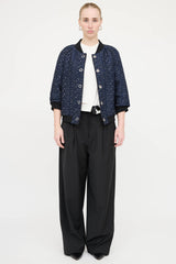3.1 Phillip Lim Textured Bomber Jacket