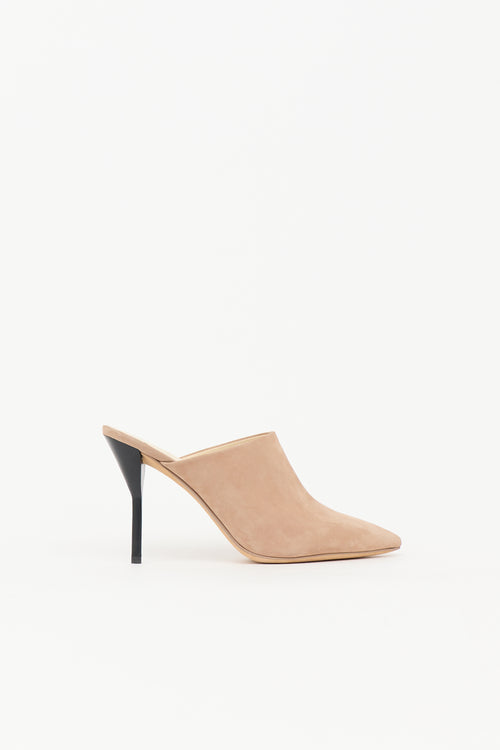 3.1 Phillip Lim Suede Martini Mule