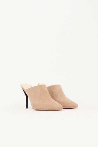 3.1 Phillip Lim Suede Martini Mule