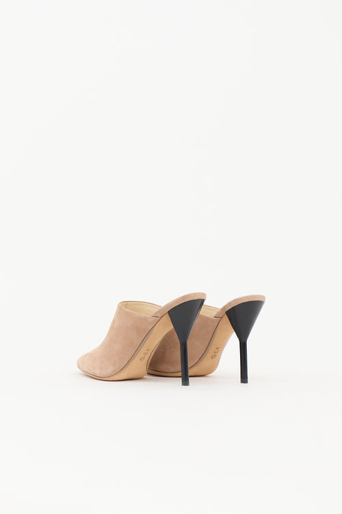 3.1 Phillip Lim Suede Martini Mule