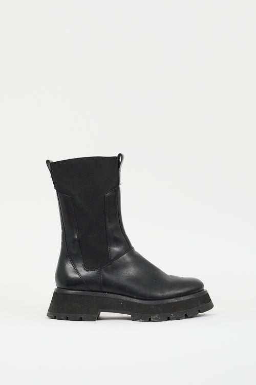 3.1 Phillip Lim Black Leather Kate Boot