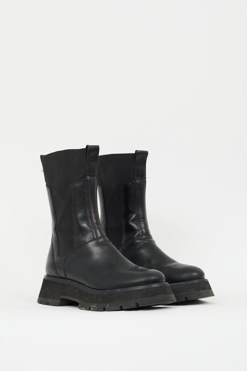 3.1 Phillip Lim Black Leather Kate Boot