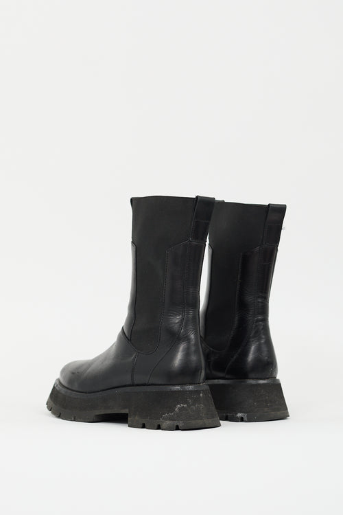 3.1 Phillip Lim Black Leather Kate Boot