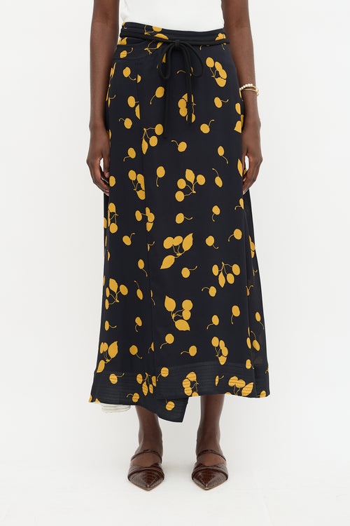 3.1 Phillip Lim Crepe Printed Skirt