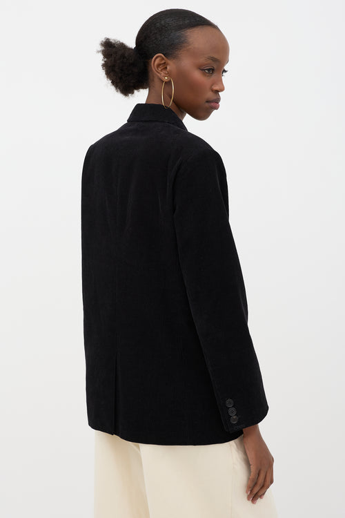 6397 Corduroy Double Breasted Blazer