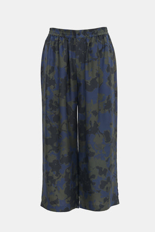 6397 Silk Floral Trouser