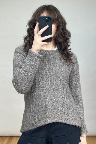 Beige Mohair Sweater