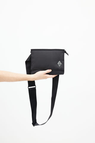 A-Cold-Wall Black Console Holster Nylon Crossbody Bag