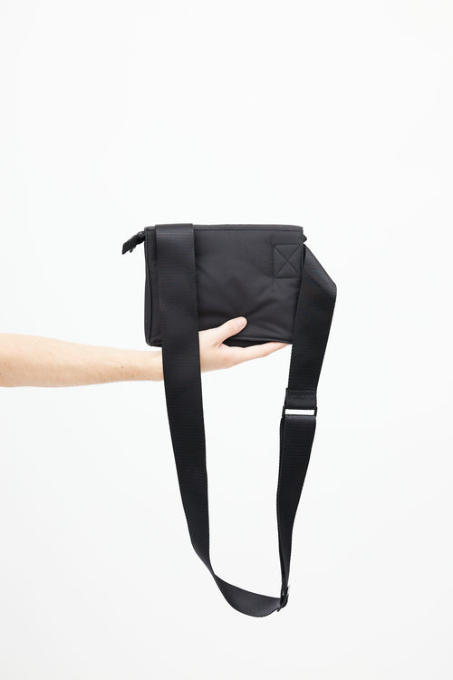 A-Cold-Wall Black Console Holster Nylon Crossbody Bag