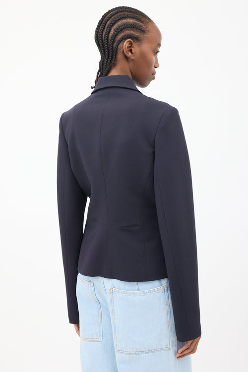 A Personal Uniform Black Thumb Hole Blazer