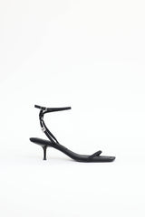 Alexander Wang Crystal Logo Sandal