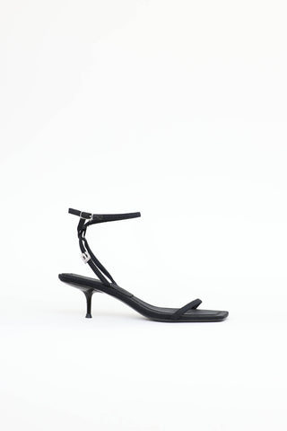Alexander Wang Crystal Logo Sandal
