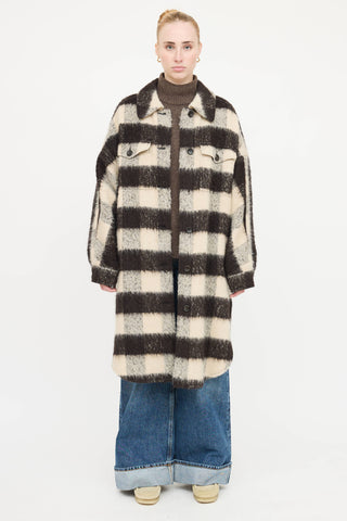 A.L.C. Plaid Button Up Jacket