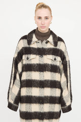 A.L.C. Plaid Button Up Jacket