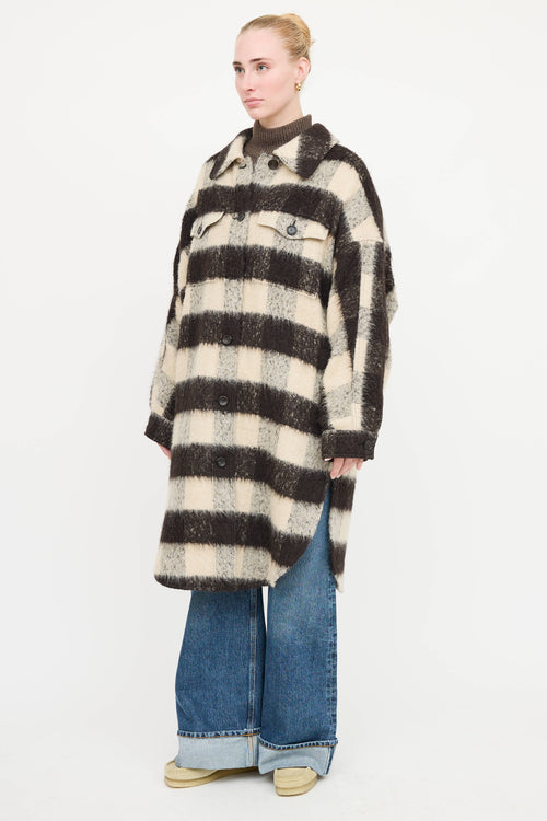 A.L.C. Plaid Button Up Jacket