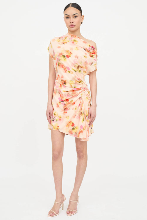 A.L.C. Silk Off Shoulder Dress
