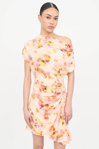 A.L.C. Silk Off Shoulder Dress