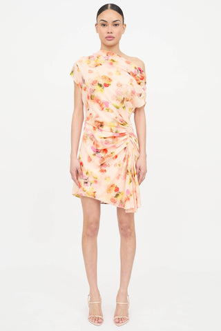 A.L.C. Silk Off Shoulder Dress