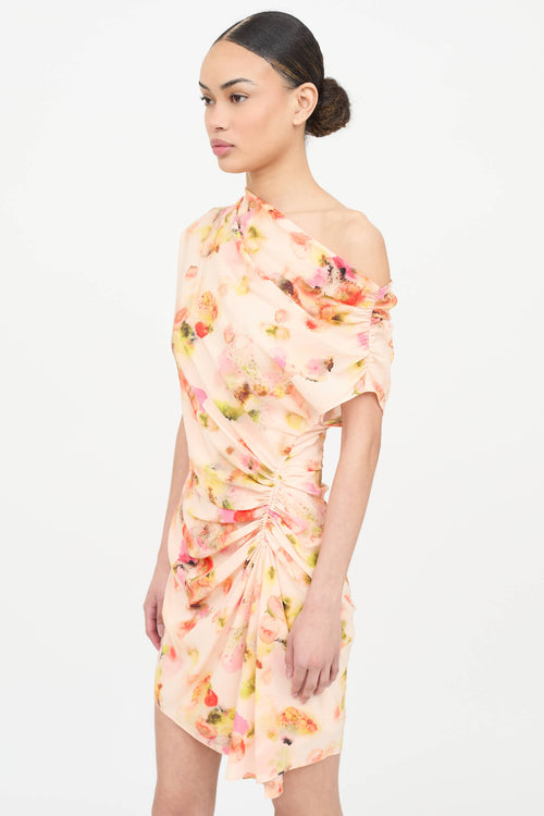 A.L.C. Silk Off Shoulder Dress