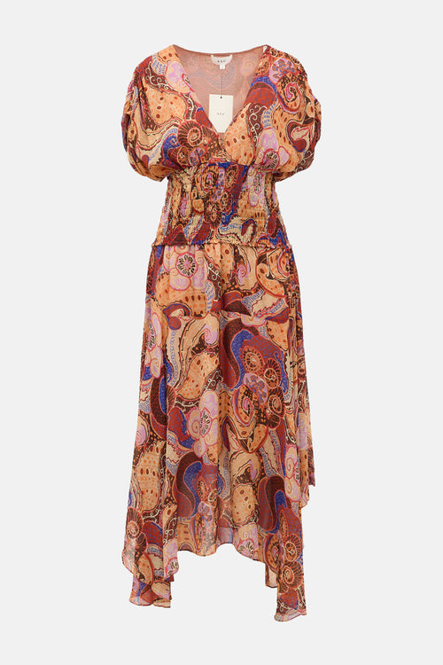 A.L.C. Silk Paisley Lucia Dress