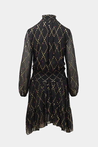 A.L.C. Silk Printed Dress