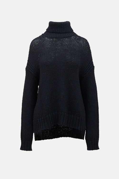 A.L.C. Wool Blend Turtleneck Sweater