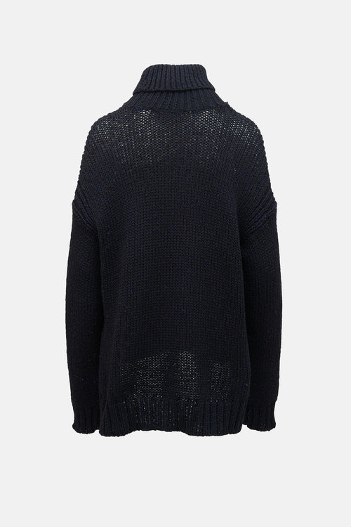 A.L.C. Wool Blend Turtleneck Sweater
