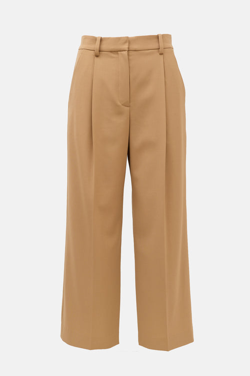 A.L.C. Wool Blend Pleated Trouser