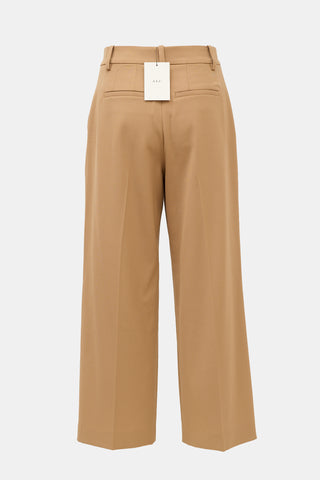 A.L.C. Wool Blend Pleated Trouser